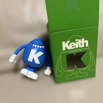 Keith 캐릭터형 피규어 파랑 SPANKY