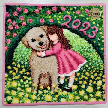 새상품 페이러 대형 손수건 2023 Magic of Happiness