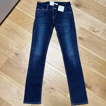 MOUSSY 스키니 데님 24 파우더 데님