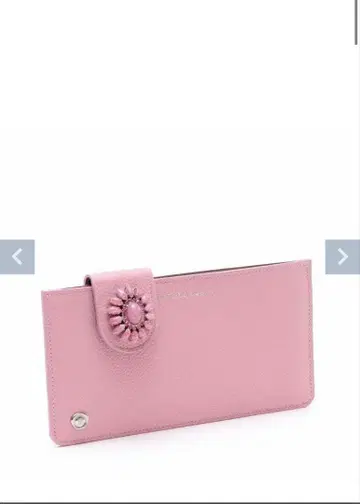 A.D.M.J 플라워 모티브 슬림 지갑