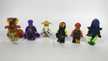 레고 미니 피규어 닌자고 6개 묶음 판매 정품 찹 라이 외