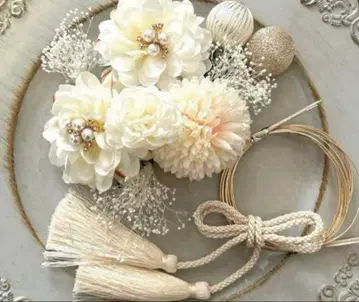 청순 스타일 성인식 일본 의류 후리소데 시치고산 머리 장식