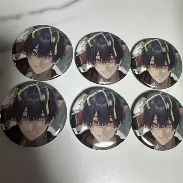 니지산지 쿠츠하 POPUP 200만 명 기념 캔뱃지 6개 4