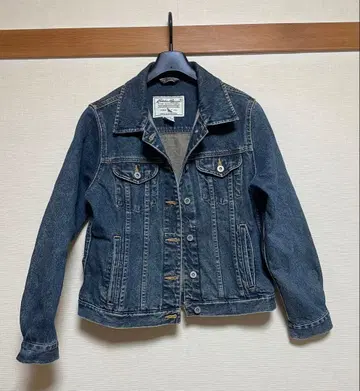 Eddie Bauer 다크 블루 데님 자켓 Petite S