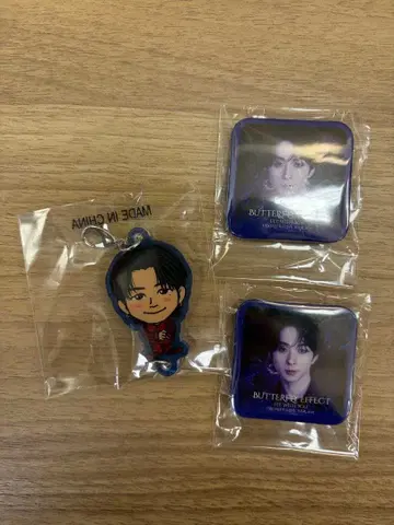 FANTASTICS 가챠 사와모토 나츠키 캔뱃지 이어지는 참 3개