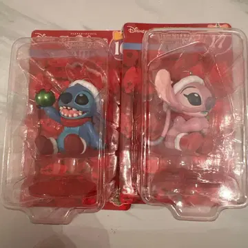 디즈니 해피 복권 크리스마스 오너먼트 스티치 엔젤 상자 없음