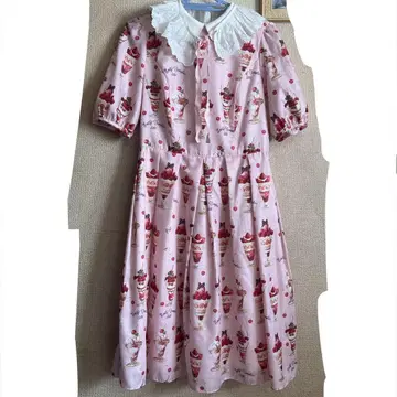 오늘만 가격 인하 파르페 패턴 원피스