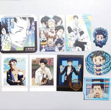 아마노 아키라 전시회 마그넷 스티커 코스터 파샤코레 야마모토 타케시 리본