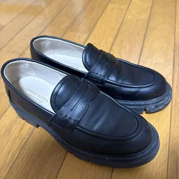 CORSA ROMA 블랙 로퍼 사이즈 9