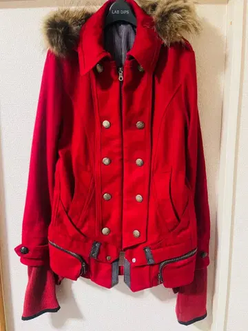 PPFM 레드 나폴레옹 P 코트 M 사이즈 옵션 있음