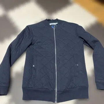 adidas 퀼팅 자켓 M 다크 그레이