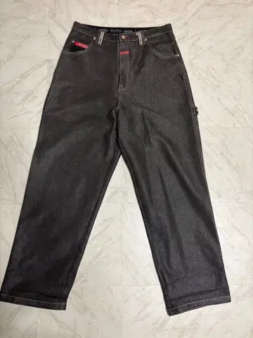 DOGTOWN 블랙 드래곤 와이드 팬츠