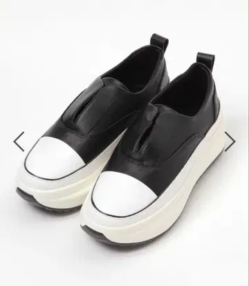 글로벌 워크 에어카루 통굽 슬립온 S 블랙 스니커즈 택 포함