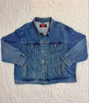 90s Wrangler 데님 자켓 빈티지 4XL