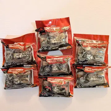 할리데이비슨 미니어처 바이크 7개 세트