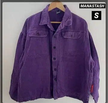 새상품급 MANASTASH 데님 자켓 셔츠 사이즈 S