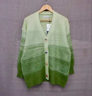 이즈스칼라 533215: 모헤어 니트 그라데이션 가디건