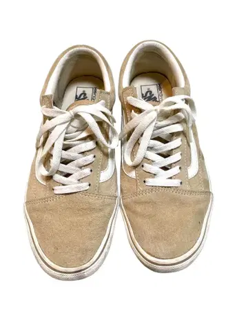 Vans 베이지 스웨이드 올드스쿨 26.5cm