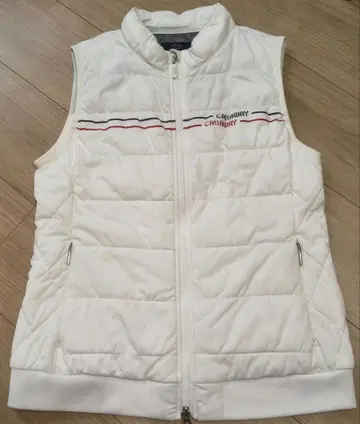 캘러웨이 여성용 베스트 화이트