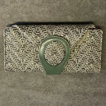 [ 새상품급 ] 히로코 하야시 장지갑 세그레이트 그린