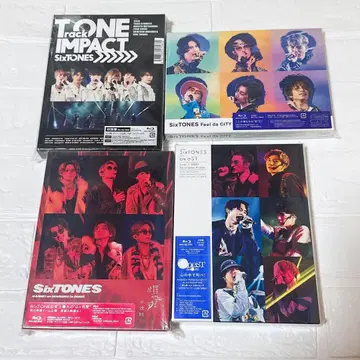SixTONES 라이브 Blu-ray 세트 초회