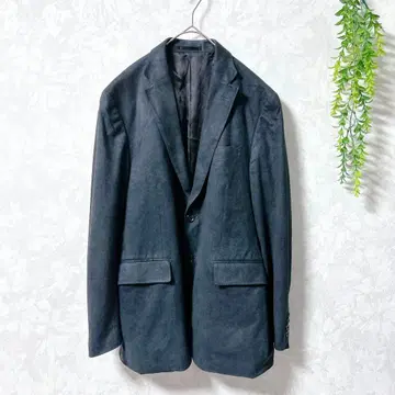 [탑밸류] 테일러드 자켓 96AB5 블랙 계열 비즈니스 캐주얼 스웨이드풍