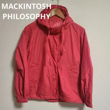 매킨토시 필로소피 나일론 후디드 자켓 발수 블루종