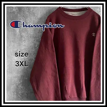 [ 챔피온 ] 원포인트 로고 자수 오버 사이즈 맨투맨 3XL