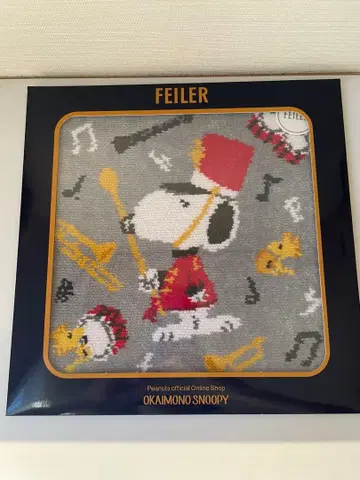 페이러 쇼핑 SNOOPY 한정판 마칭 밴딩 손수건 헤밍 레드