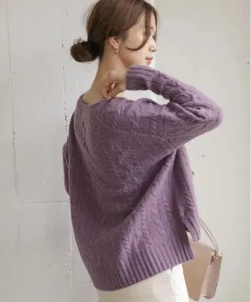 어반 리서치 도어스 해밀턴 울 아란 패턴 풀오버