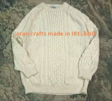 ARANCRAFTS IRELAND 아란 니트 피셔맨 스웨터