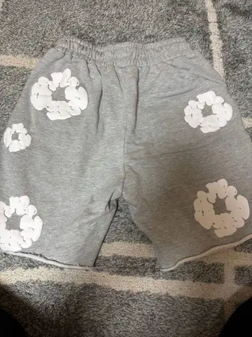 데님 티어스 하프 팬츠