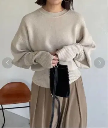 CAPRICIEUX LE'MAGE 보온 발 니트