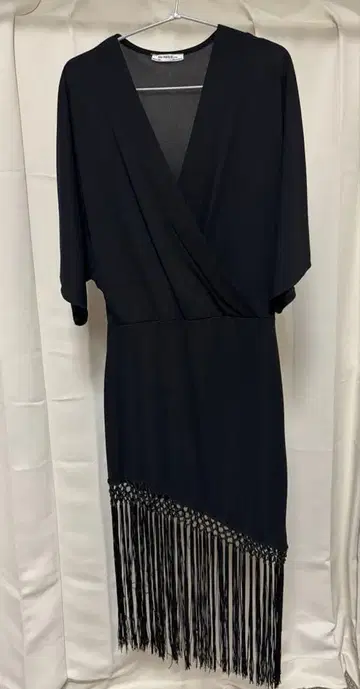 ZARA 키모노 슬리브 프린지 카슈쿨 원피스 S