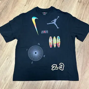 새상품급 JORDAN 블랙 T셔츠 XXL