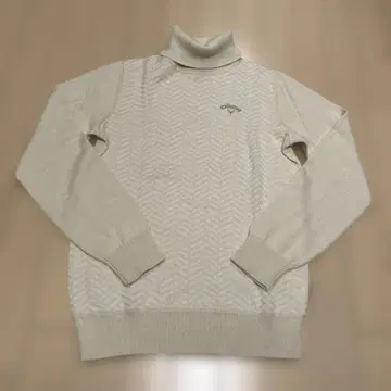 캘러웨이 하이넥 스웨터 L 화이트