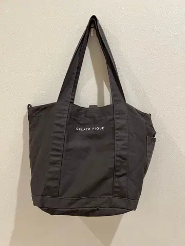 GELATO PIQUE 그레이 토트백