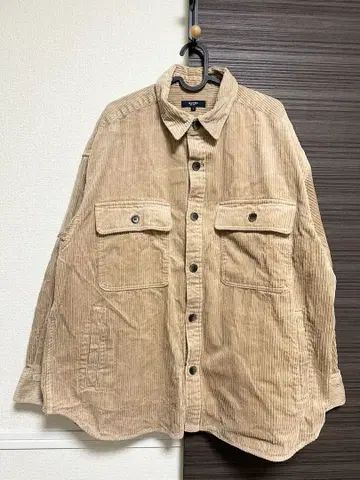 BEAMS 빔즈 코듀로이 셔츠 자켓 L