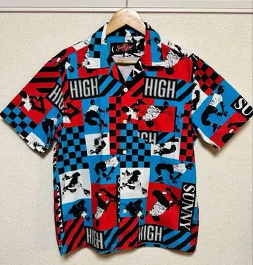 Sunny c sider 반팔 셔츠 올 패턴