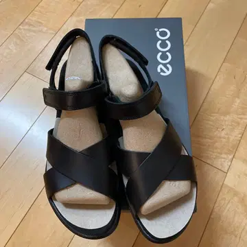ECCO Damara 샌들 블랙 38