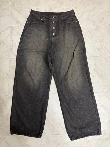 [ 완판템 ] wish for ever 블랙 데님 M