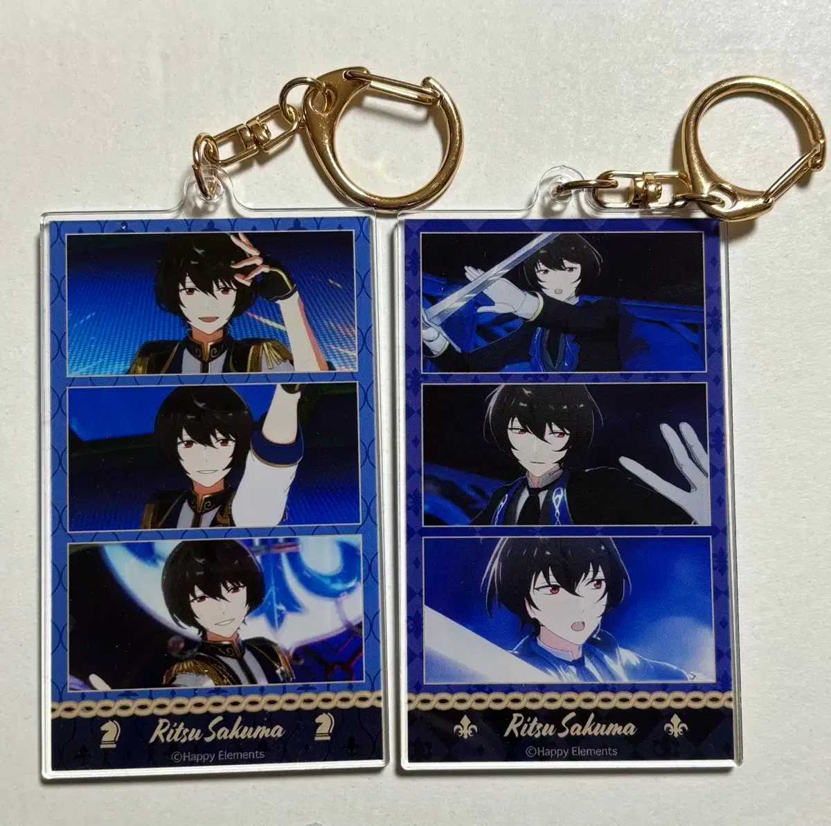Ensemble Stars! Ritsu Checkmate Acrylic Keyring