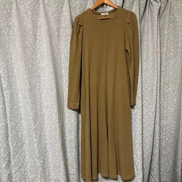 studio CLIP 카키 롱 원피스 F