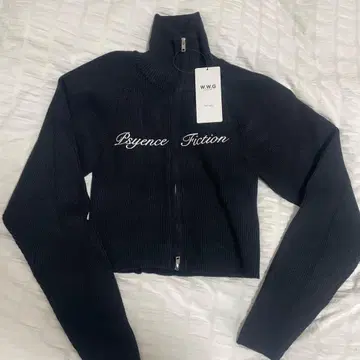 WHO'S WHO gallery 래글런 지퍼 니트