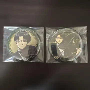 진격의 거인 사중주 캔뱃지 리바이