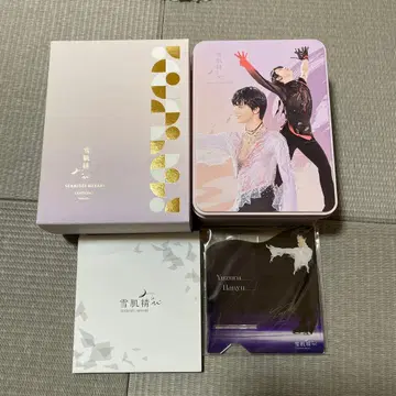 하뉴 유즈루 설기정 코튼 캔&스마트폰 스탠드 세트