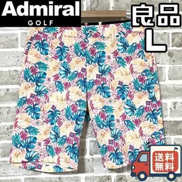 [ 24시간 이내/선착순 ] 어드미럴 골프 남성용 하프 팬츠 L 사이즈