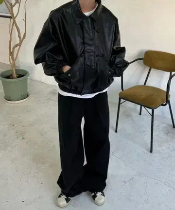 shesame 가죽 자켓