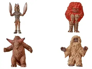 하시모토 미오의 울트라 괴수 조각해 봤다. 전 4종 미개봉