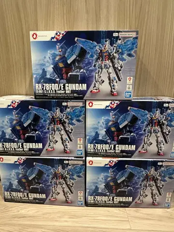 5개 세트! RX-78F00/E 건담 EX-001 건담 만박